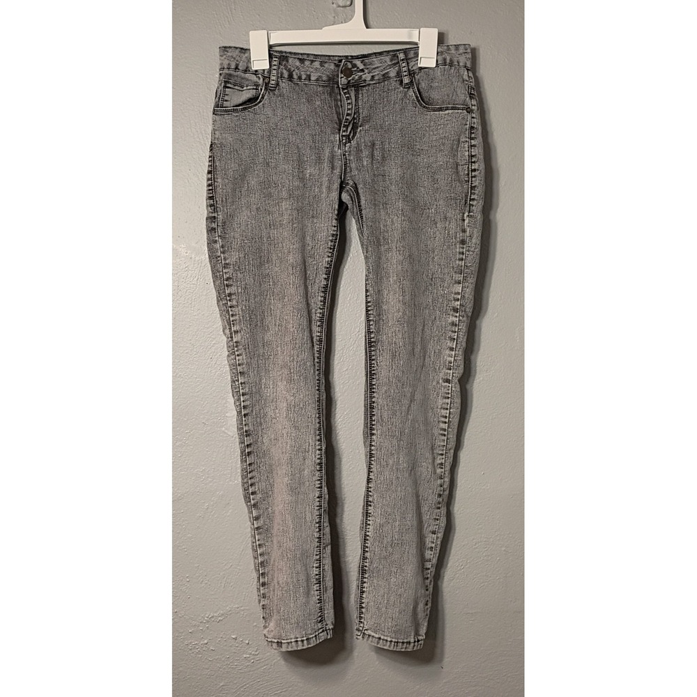 twentyone black rue 21 Jeans Black Acid‎ Wash Look Skinny Women's Jeans